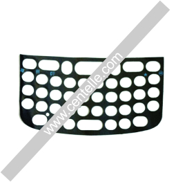 Keypad Overlay Plastic Cover Replacement (QWERTY) for Symbol MC75, MC7506, MC7596, MC7598