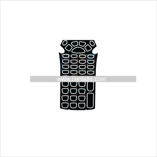 Keypad Plastic Cover Replacement (43 Keys) for Symbol MC9090, MC9090-K, MC9090-G series